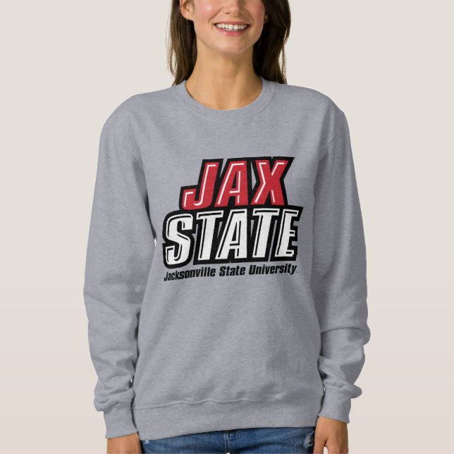 Jacksonville State University JAX STATE Logo Sweatshirt (Front)
