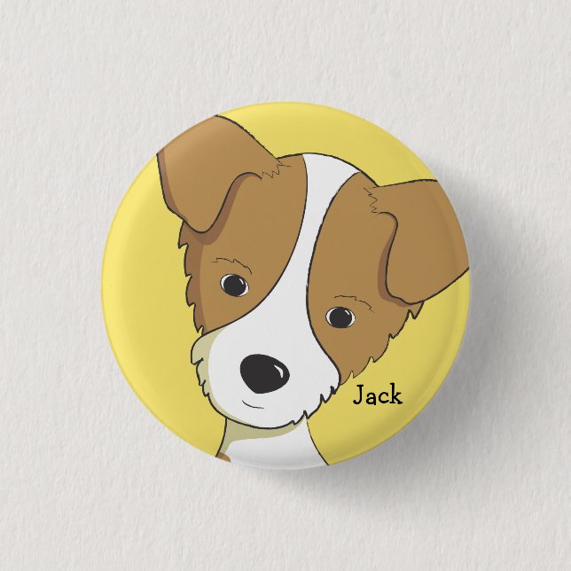 Jackthemanabouttown collector button (Front)
