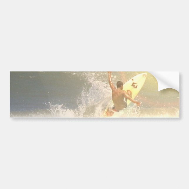 Jaco Surfer Bumper Sticker (Front)