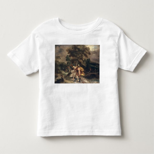 Jacob and the Angel Toddler T-Shirt (Front)