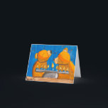 Jacob Jewel Art. Bears & Hanukkah. Marker. 2013 Holiday Card<br><div class="desc">Jacob Jewel Art. Bears & Hanukkah. Marker. 2013</div>