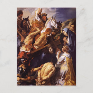Jacob Jordaens- Christ Carrying the Cross Postcard