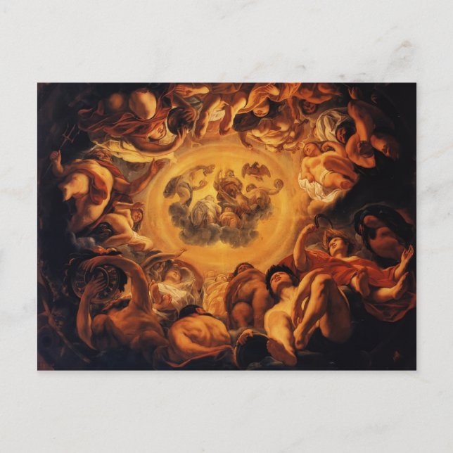 Jacob Jordaens- Psyche hosted on Olympus Postcard (Front)