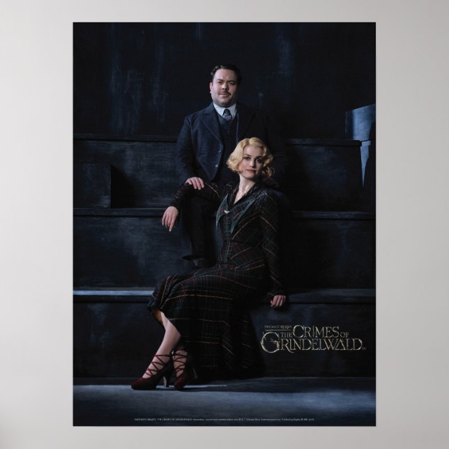 JACOB KOWALSKI™ And QUEENIE GOLDSTEIN™ Photo Poster (Front)