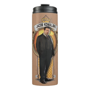 JACOB KOWALSKI™ Art Deco Panel Thermal Tumbler