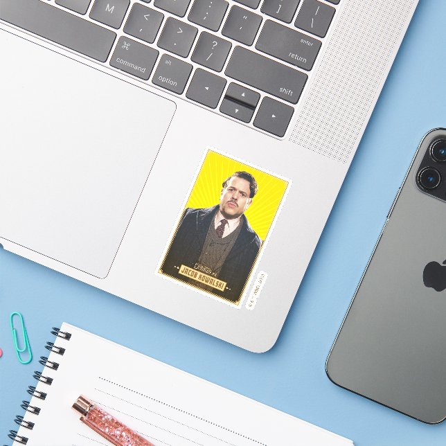 Jacob Kowalski Character Graphic (Laptop w/ iPhone)