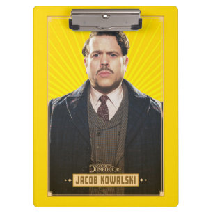 Jacob Kowalski Character Graphic Clipboard