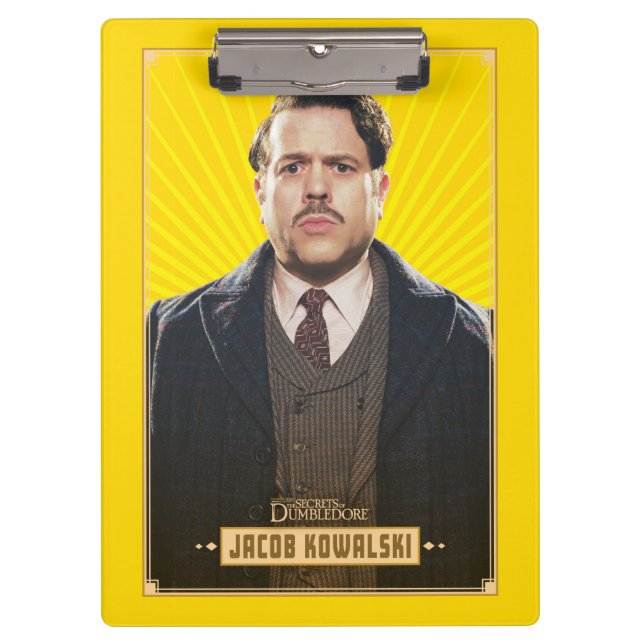 Jacob Kowalski Character Graphic Clipboard (Front)