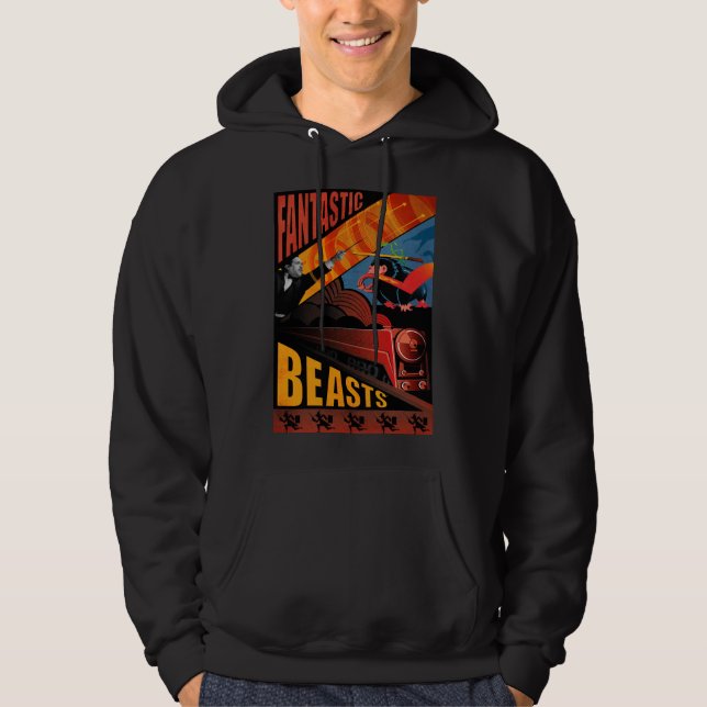 Jacob Kowalski Fantastic Beasts Vintage Poster Hoodie (Front)