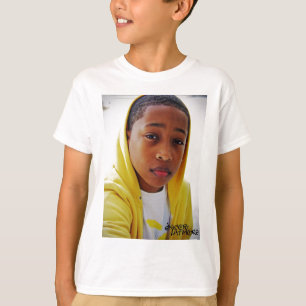 Jacob Latimore In Yellow Tee