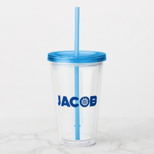 Jacob Petrol Head Acrylic Tumbler
