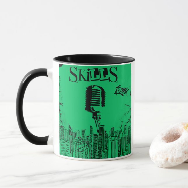 Jacob Plante Skills Mug (With Donut)
