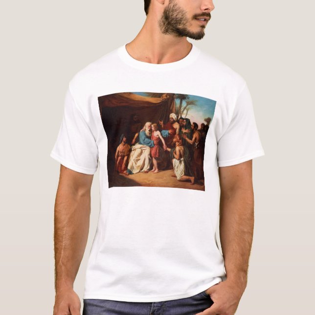 Jacob refusing to release Benjamin, 1829 (oil on c T-Shirt (Front)