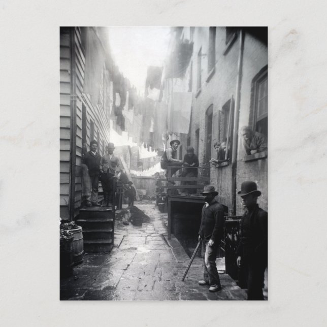 Jacob Riis Bandit's Roost Postcard (Front)