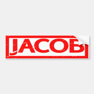 Jacob Stamp Bumper Sticker