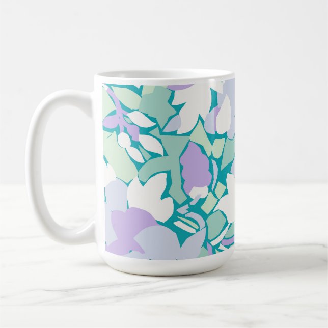 Jacobean Collage Coffee Mug (Left)