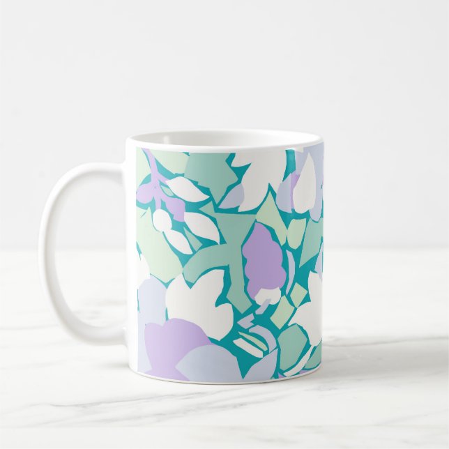 Jacobean Collage Coffee Mug (Left)
