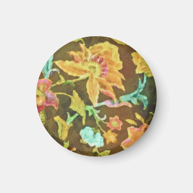 Jacobean Damask Magnet (Front)