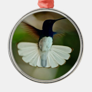 Jacobin in flight metal tree decoration