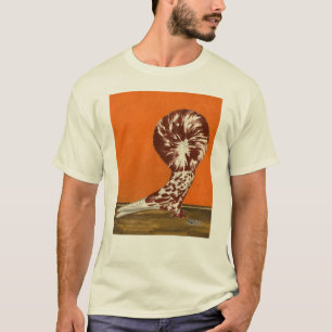Jacobin Pigeon Red Splash T-Shirt