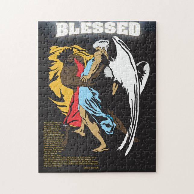Jacob's Blessing Jigsaw Puzzle (Vertical)