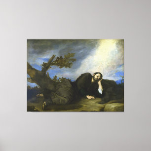 Jacob's Dream by José de Ribera Canvas Print