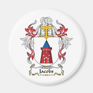 Jacobs Family Crest Magnet