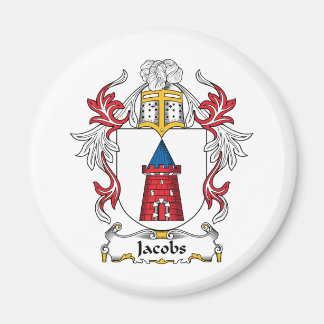 Jacobs Family Crest Magnet