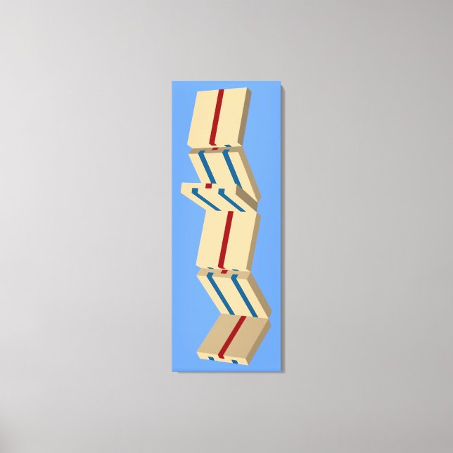 jacob's ladder canvas print (Front)