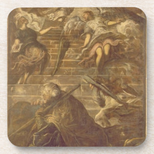 Jacob's Ladder (oil on canvas) Coaster