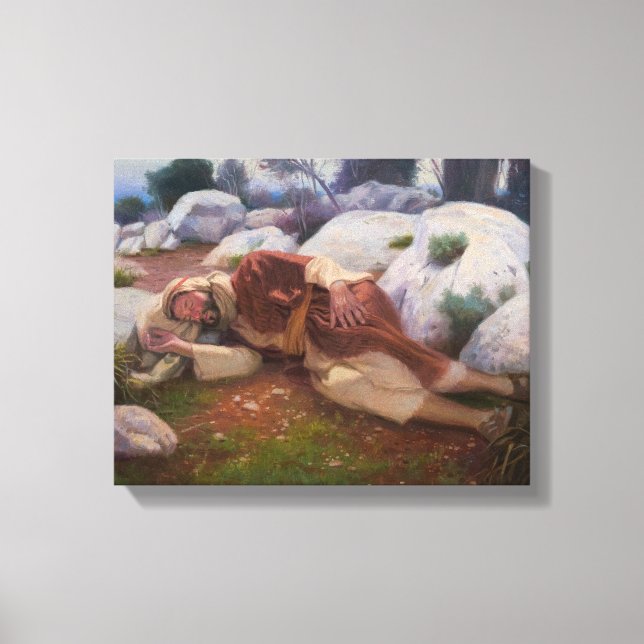 Jacob's Rest Canvas Print (Front)