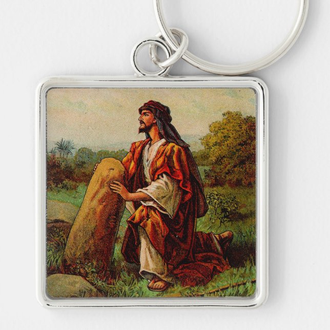 Jacobs Vision and Gods Promise  Key Ring (Front)
