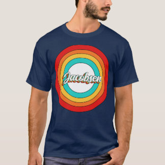 Jacobsen Name Shirt Vintage Jacobsen Circle