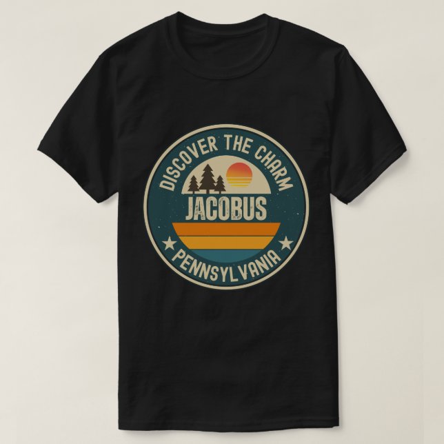 Jacobus, Pennsylvania T-Shirt (Design Front)