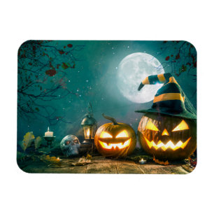 Jacolantern Funny Jack o Lantern Simple jack o Magnet