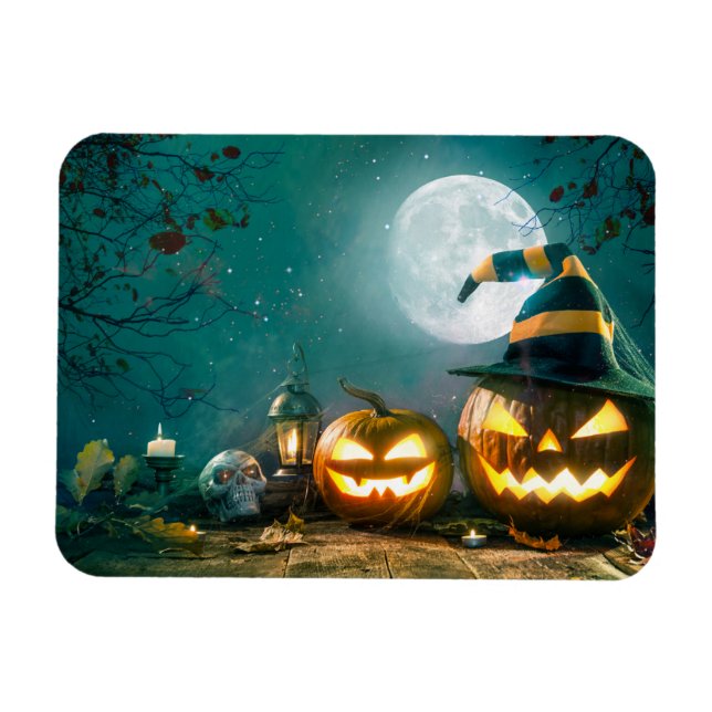 Jacolantern Funny Jack o Lantern Simple jack o Magnet (Horizontal)