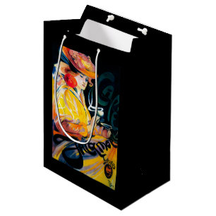 Jacqmotte Caf� Vintage PosterEurope Medium Gift Bag