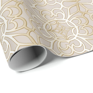 Jacquard Impression Pattern Wrapping Paper