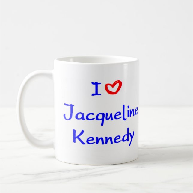 jacqueline kennedy coffee mug (Left)