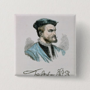 Jacques Cartier 15 Cm Square Badge