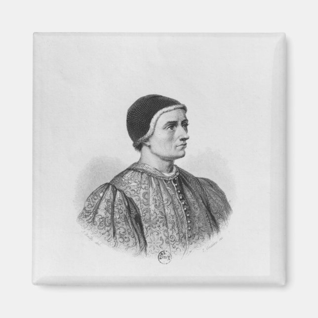 Jacques Coeur Magnet (Front)