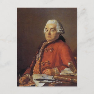 Jacques David- Portrait of Jacques Francois Postcard
