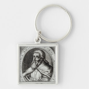 Jacques de Molay Master of Knights Templars Key Ring