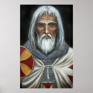 Jacques de Molay Poster