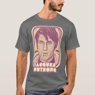 Jacques Dutronc Retro Francophile Design 1 T-Shirt