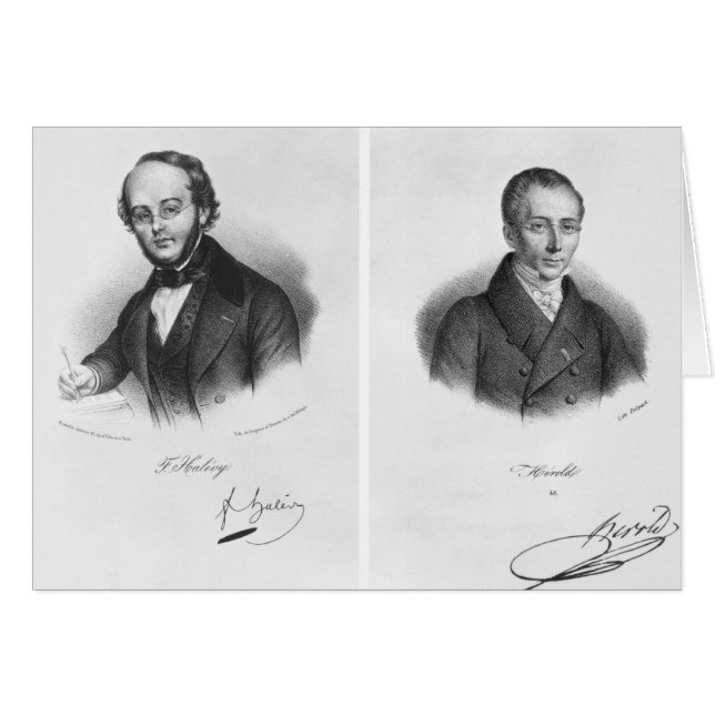 Jacques Fromental Halevy  and Ferdinand Herold (Front Horizontal)