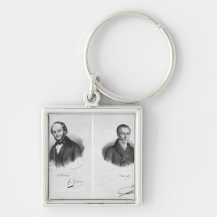 Jacques Fromental Halevy and Ferdinand Herold Key Ring