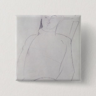 Jacques Lipchitz  c.1917 15 Cm Square Badge