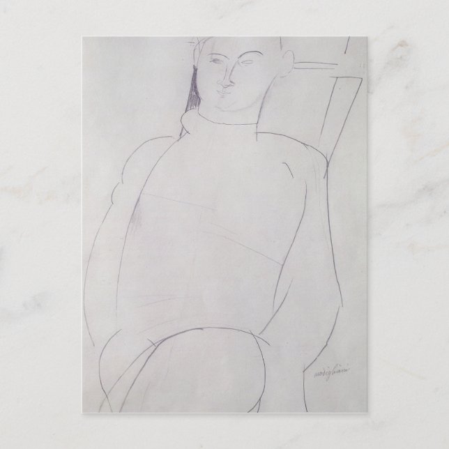 Jacques Lipchitz  c.1917 Postcard (Front)