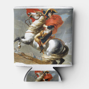Jacques Louis David Napoleon Crossing the Alps Can Cooler